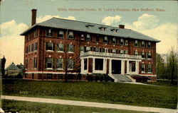 White Memorial Home, St. Luke'S Hospital Postcard