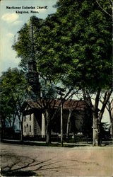 Mayflower Uniterian Church Kingston, MA Postcard Postcard