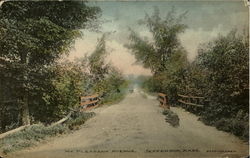 Mt. Pleasant Avenue Jefferson, MA Postcard Postcard