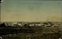 View From The Faqir Grounds Middlefield, MA Postcard Postcard