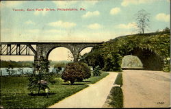 Tunnel, East Park Drive Philadelphia, PA Postcard Postcard