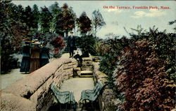 On the Terrace, Farnklin Park Boston, MA Postcard Postcard