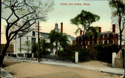 Salem Jail Massachusetts Postcard Postcard