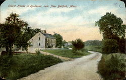 Oldest House in Rochester, near New Bedford Postcard