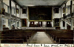 Interior, Faneull Hall Postcard