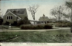 Myopia Hunt Club Hamilton, MA Postcard Postcard