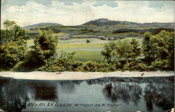 Mt. Prospect and Mt. Pleasant, White Mts. Postcard