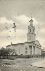 North (First) Christian Church Postcard