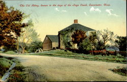 The Old Abbey, known in the days of the Stage Coach Leominster, MA Postcard Postcard