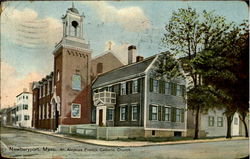 St. Aloysius French Catholic Church Postcard