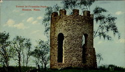 Tower In Franklin Park Boston, MA Postcard Postcard