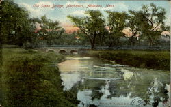 Old Stone Bridge, Mechanics Postcard