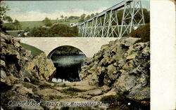 Waste Weir, Metropolitan Dam Postcard