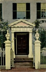 Nichols Doorway Postcard