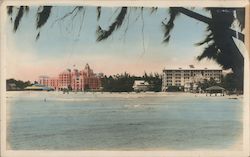 Royal Hawaiian Hotel Waikiki Beach Honolulu Hawaii Postcard