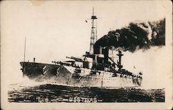 U.S.S. Texas Battleships Postcard Postcard Postcard