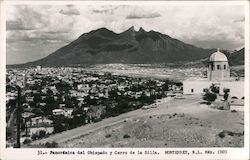 Panorámica del Obispado y Cerro de la Silla Monterrey, Mexico Postcard Postcard Postcard