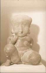 Figura de barro Postcard