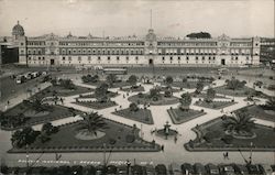 National Palace and Main Square (Palacio Nacional y Zócalo) Mexico City, Mexico Postcard Postcard Postcard