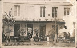 Cafe de l'Europe Bordeaux, France Postcard Postcard Postcard