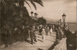 Un Coin Des Terrasses Postcard