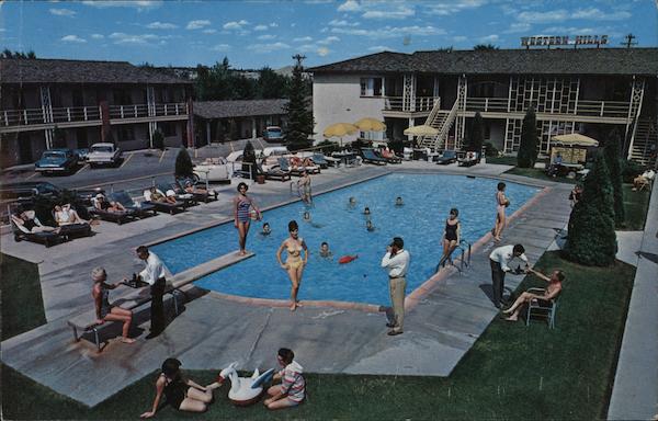 Western Hills Motor Hotel Colorado Springs, CO Postcard