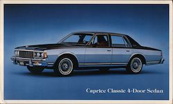 Caprice Classic 4-Door Sedan Cars Postcard Postcard Postcard