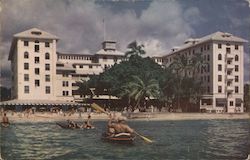 The Moana Hotel -European Plan Honolulu, HI Postcard Postcard Postcard