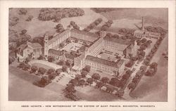 Assisi Heights - New Motherhouse of the Sisters of Saint Francis Rochester, MN Postcard Postcard Postcard