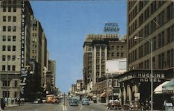 Broadway, Looking North Oklahoma City, OK Postcard Postcard Postcard