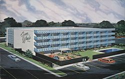 Four Winds Motor Hotel Postcard