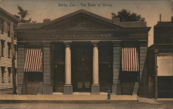 gilroy bank of america