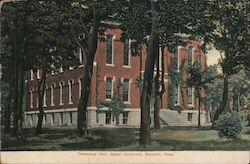 Cemetery Hall, Baker University Baldwin, KS Postcard Postcard Postcard