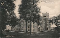 Gymnasium, Baker University Baldwin, KS Postcard Postcard Postcard