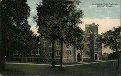 Gymnasium, Baker University Postcard