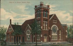 First M.E. Church Baldwin, KS Postcard Postcard Postcard