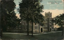 Gymnasium, Baker University Baldwin, KS Postcard Postcard Postcard