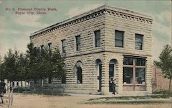 Fremont County Bank Postcard