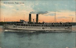 S.S. Kennedy, Puget Sound Postcard