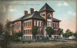 Washington Public School Walla Walla, WA Postcard Postcard Postcard