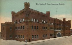 the National Guard Armory Postcard