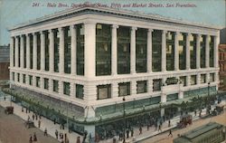 Hale Bros. Department Store, Fifth and Market Streets San Francisco, CA Postcard Postcard Postcard