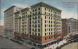 Hotel Lankershim Postcard