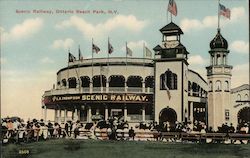 Scenic Railway, Ontario Beach Park Rochester, NY Postcard Postcard Postcard