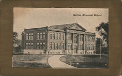 Battles Memorial School Postcard