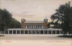 The Refectory in Washington Park Chicago, IL Postcard Postcard Postcard