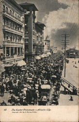 The Easter Promenade Atlantic City, NJ Postcard Postcard Postcard