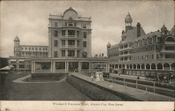 Windsor & Fraymore Hotel Atlantic City, NJ Postcard Postcard Postcard