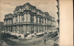 City Hall and Court House Chicago, IL Postcard Postcard Postcard