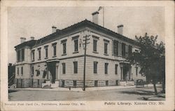 Public Library Postcard